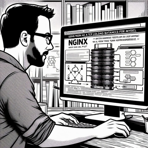 "Using Nginx as a Load Balancer of MySQL" feature image